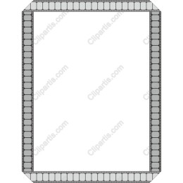 Vintage Film Reel Frame