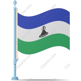 Lesotho National Flag
