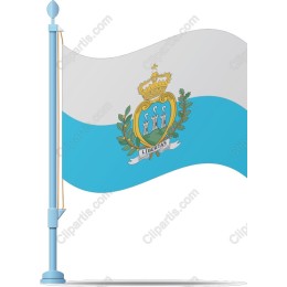 San Marino Flag
