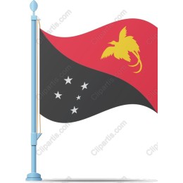 Papua New Guinea Flag