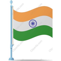 Vibrant Indian Flag