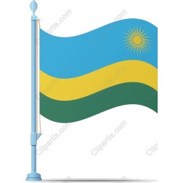 Rwandan Flag