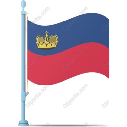 Liechtenstein Flag