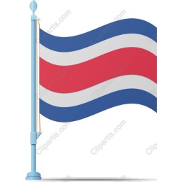 Costa Rican Flag