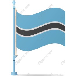 Botswana Flag