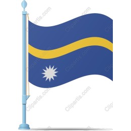 Nauru Flag