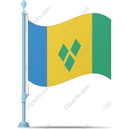 Saint Vincent and the Grenadines Flag