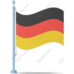 Vibrant German Flag