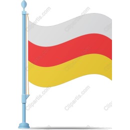 Vibrant Wavy Flag