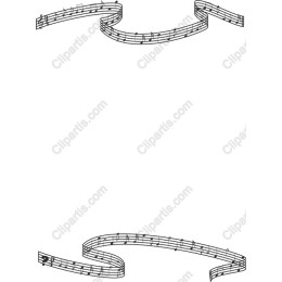 Musical Notes Border