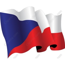 Vibrant Russian Flag