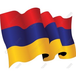 Vibrant Armenian Flag
