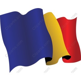 Vibrant Romanian Flag