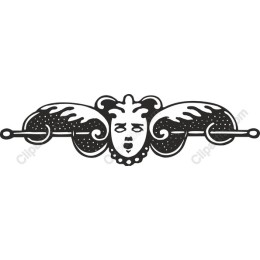 Vintage Theatrical Mask Decorative