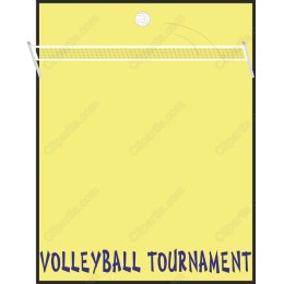 Volleyball Tournament Promotion