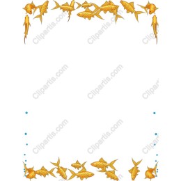 Golden Fish Border