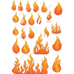 Flame Bundle - 30 Unique