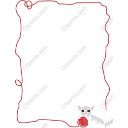 Playful Cat Frame
