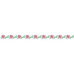 Floral Rose Border