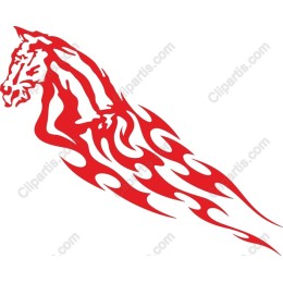 Flaming Horse