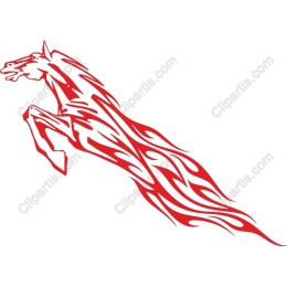 Flaming Horse