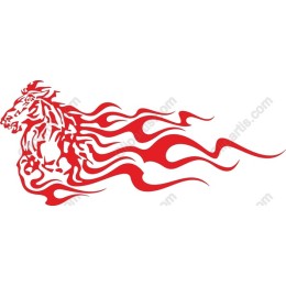 Flaming Horse