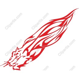 Fierce Lion Flame