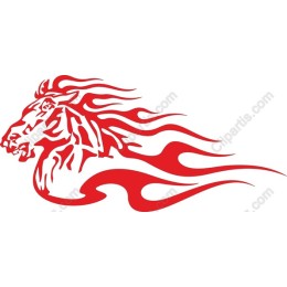 Majestic Lion in Motion