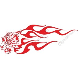 Fierce Tiger Flames