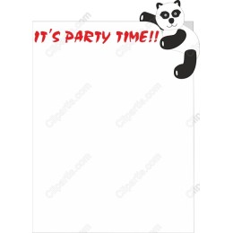 It's Party Time!! Panda