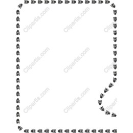 Whimsical Creature Border