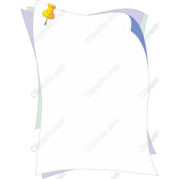 Colored Paper Note