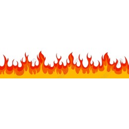 Vibrant Flaming Fire