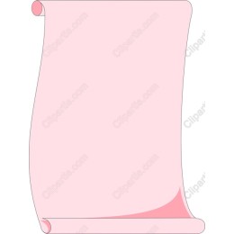 Elegant Pink Scroll