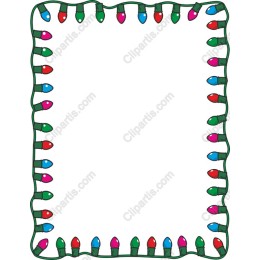 Festive Lights Border