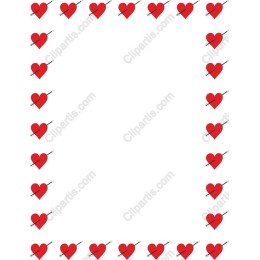 Heart Frame with Arrows