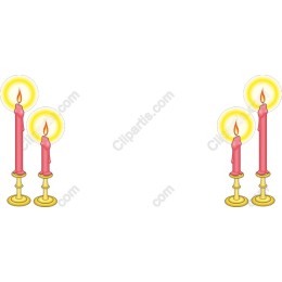 Elegant Pink Candle