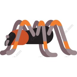 Vibrant Stylized Insect