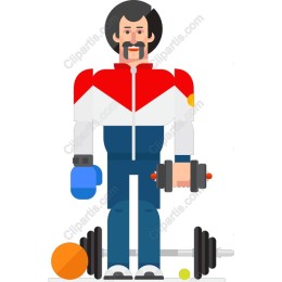 Retro Fitness Champion