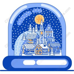 Winter Wonderland Snow Globe
