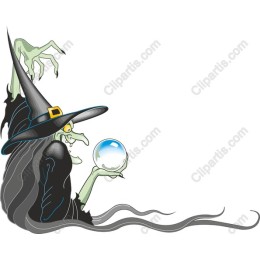 Witch with Crystal Ball