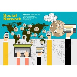 Global Connectivity Social Network
