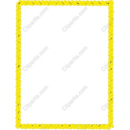 Yellow Braided Frame