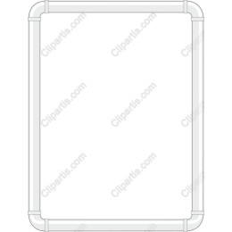 Elegant Blank Rectangular Frame