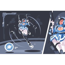 Dynamic Female Space Explorer