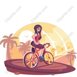 Vibrant Cycling Adventure