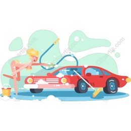 Playful Car Wash