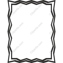 Jagged Edge Frame