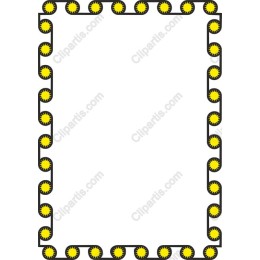 Vibrant Yellow Sunburst Frame