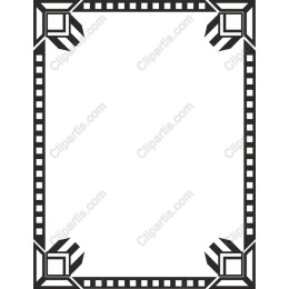 Art Deco Elegant Frame